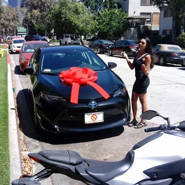 Inside Car Guys customer with their new car