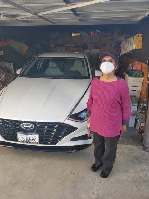 Inside Car Guys customer with their new car